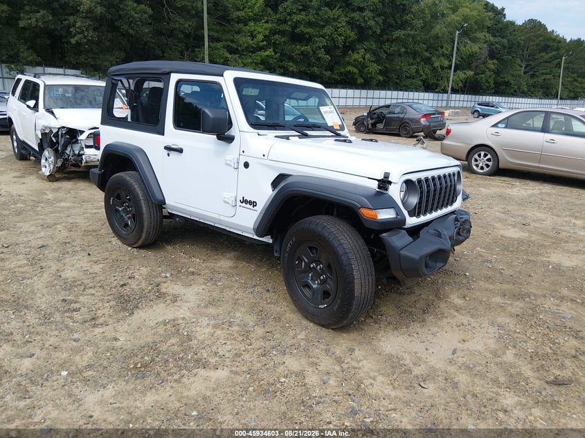 2025 Jeep Wrangler / VIN 1C4PJXAN5SW642972 — IAAI salvage auction photo