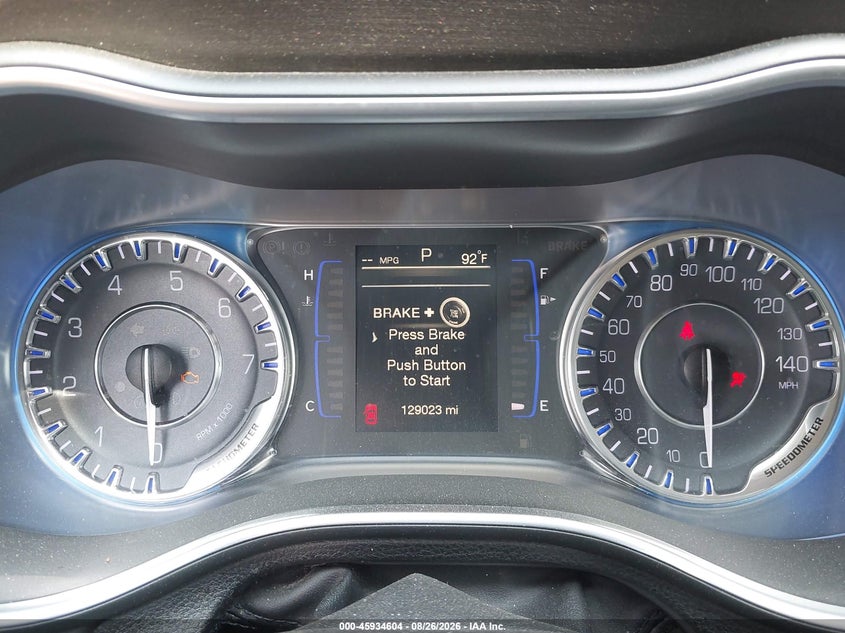 2016 Chrysler 200 VIN 1C3CCCAB6GN113510 IAAI salvage auction — Front End, Clear, sold $1,075 on 2026-10-19 (photo 7)