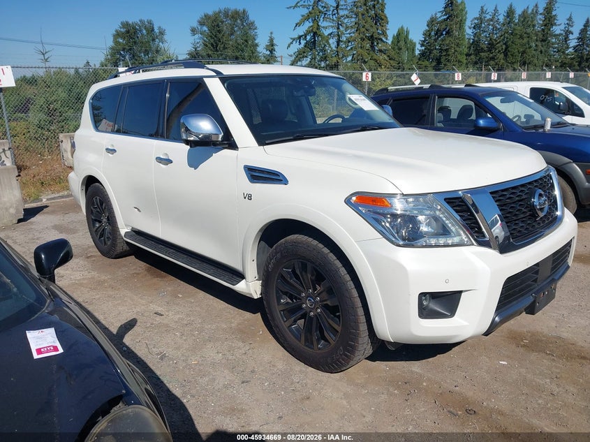 2019 Nissan Armada VIN JN8AY2NC3K9581282 — IAAI salvage auction photo