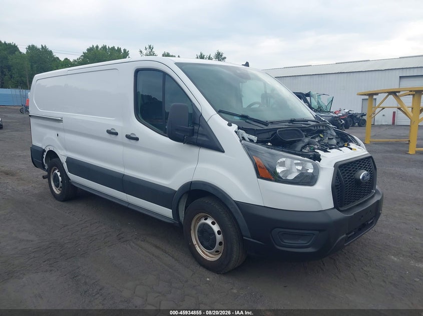 2021 Ford Transit 150 VIN 1FTYE1Y84MKA73595 IAAI salvage auction — FRONT END, Salvage (Pennsylvania), sold $9,800 on 2026-09-01 (photo 1)
