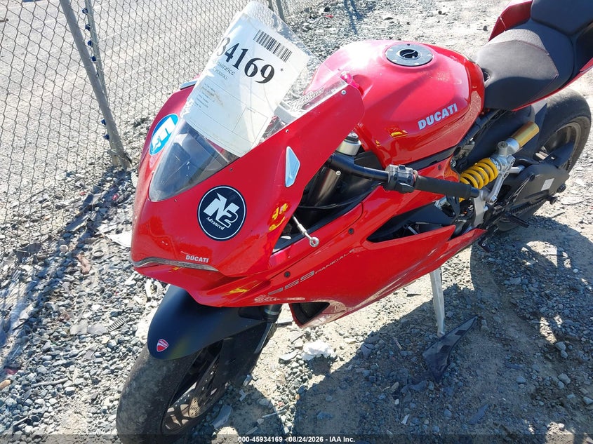 2018 Ducati Panigale VIN ZDM14B1W1JB006617 IAAI salvage auction — UNKNOWN, Salvage (Virginia), sold $2,350 on 2026-09-16 (photo 2)