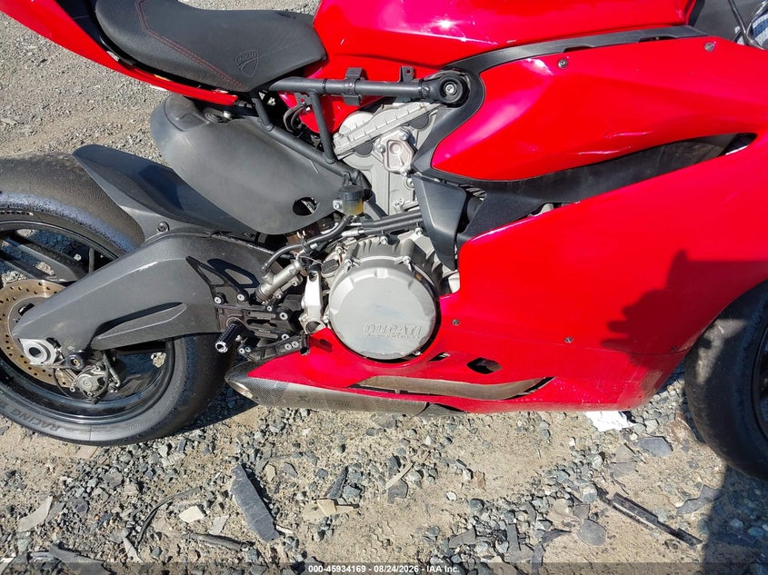 2018 Ducati Panigale VIN ZDM14B1W1JB006617 IAAI salvage auction — UNKNOWN, Salvage (Virginia), sold $2,350 on 2026-09-16 (photo 8)