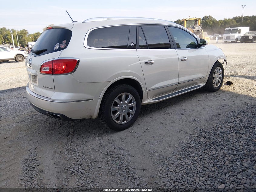 2015 Buick Enclave VIN 5GAKRCKD6FJ216763 IAAI salvage auction — FRONT END, Salvage Title, sold $25 on 2026-10-07 (photo 4)