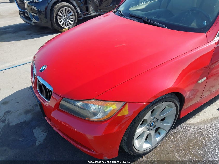 2008 BMW 3 series VIN WBAVB73548KY65244 IAAI salvage auction — NORMAL WEAR, Clear - Dealer Only (California), sold $2,050 on 2026-08-23 (photo 6)