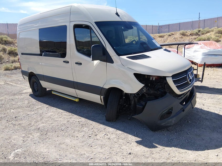 2025 Mercedes-benz Sprinter VIN W1W4NBVY0ST201383 — IAAI salvage auction photo