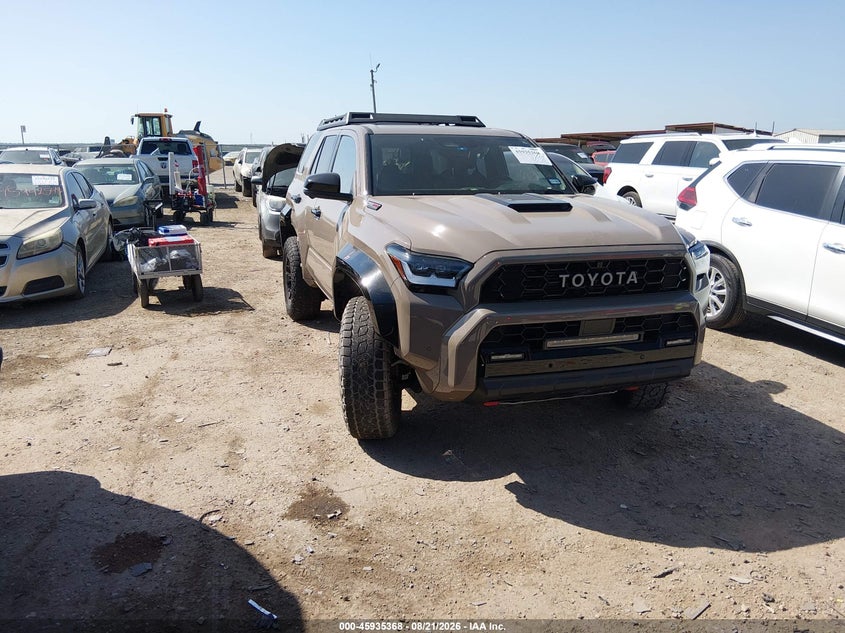 2025 Toyota 4runner VIN JTEVB5BR5S5003325 — IAAI salvage auction photo