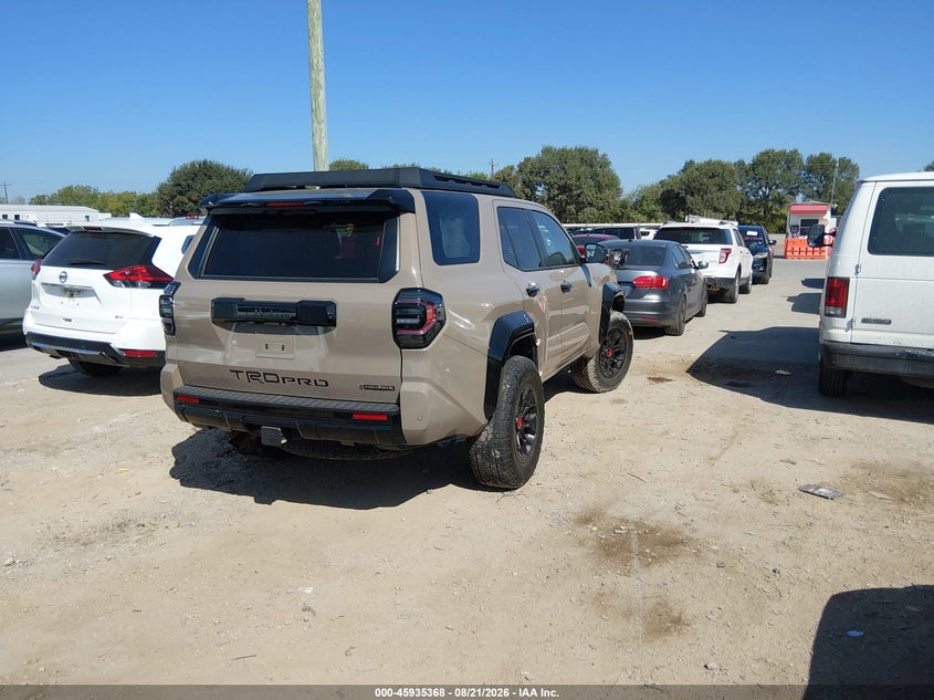 2025 Toyota 4runner VIN JTEVB5BR5S5003325 IAAI salvage auction — SIDE, Wait Title, sold $42,000 on 2026-10-15 (photo 4)