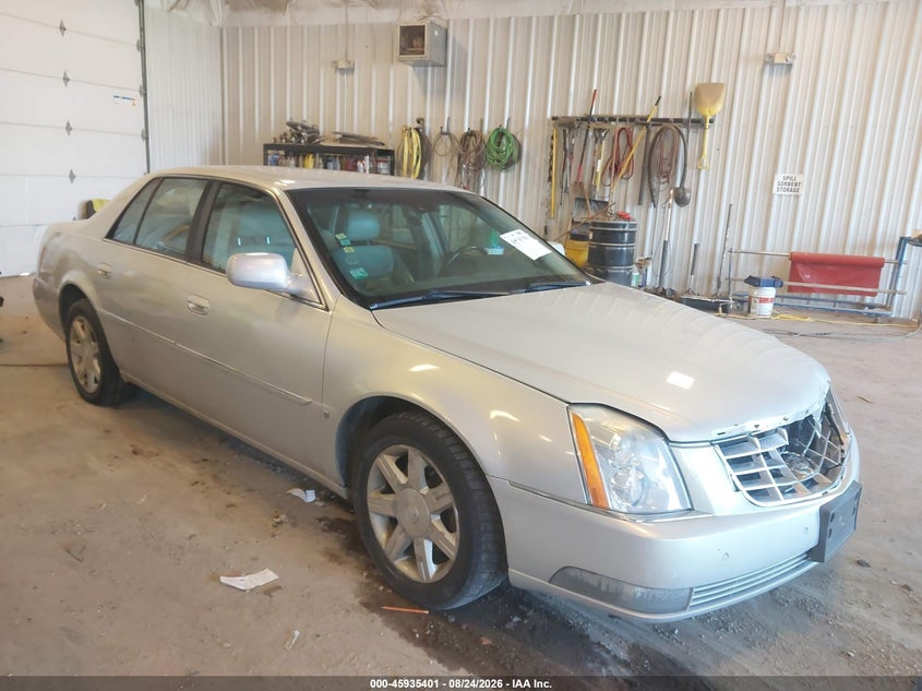 2007 Cadillac Dts VIN 1G6KD57Y27U112004 IAAI salvage auction — FRONT END, Clear (Michigan), sold $700 on 2026-09-26 (photo 1)