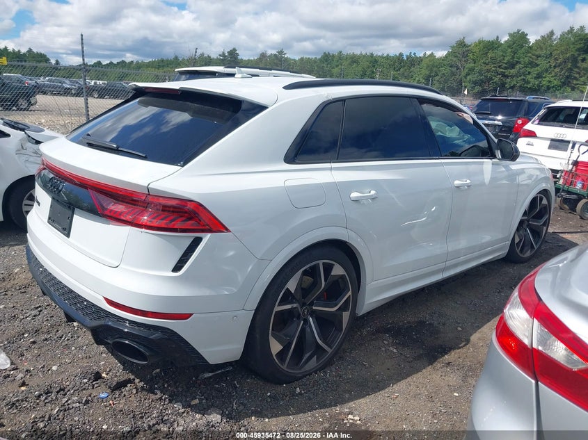 2024 Audi Rs q8 VIN WU1ARBF18RD014128 IAAI salvage auction — FRONT END, Salvage (Massachusetts), sold $44,500 on 2026-09-28 (photo 4)