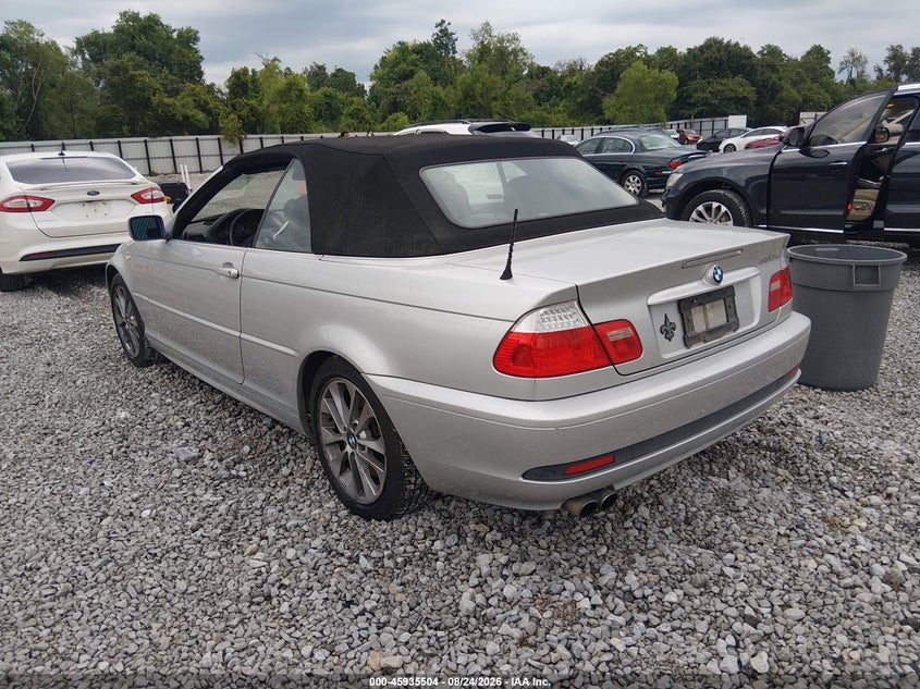 2005 BMW 3 series VIN WBABW53425PL52916 IAAI salvage auction — NORMAL WEAR, Clear (Alabama), sold $1,450 on 2026-09-06 (photo 3)