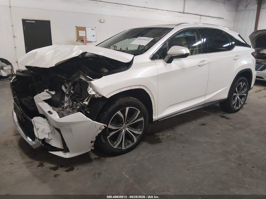 2017 Lexus Rx VIN 2T2BZMCA1HC082778 IAAI salvage auction — FRONT END, Salvage Title, sold $10,300 on 2026-09-27 (photo 2)