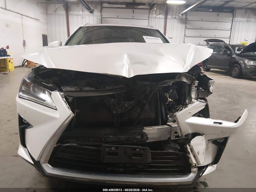 2017 Lexus Rx VIN 2T2BZMCA1HC082778 IAAI salvage auction — FRONT END, Salvage Title, sold $10,300 on 2026-09-27 (photo 6)