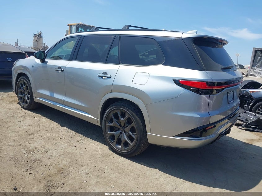 2025 Lexus Tx VIN 5TDABAB64SS010648 IAAI salvage auction — RIGHT FRONT, Salvage (California), sold $31,000 on 2026-09-09 (photo 3)
