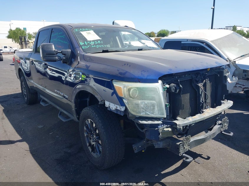 2016 Nissan TITAN VIN 1N6BA1F40GN505973 — IAAI salvage auction photo
