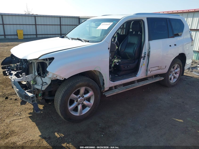 2016 Lexus Gx VIN JTJBM7FX1G5138702 IAAI salvage auction — FRONT END, Wait Title, sold $8,900 on 2026-09-02 (photo 2)
