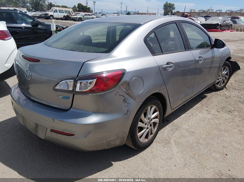 2012 Mazda 3 VIN JM1BL1V8XC1670383 IAAI salvage auction — FRONT END, Salvage (California), sold $1,075 on 2026-09-10 (photo 4)