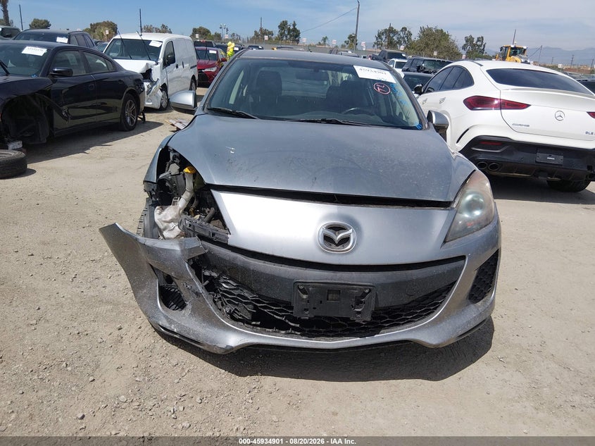 2012 Mazda 3 VIN JM1BL1V8XC1670383 IAAI salvage auction — FRONT END, Salvage (California), sold $1,075 on 2026-09-10 (photo 6)
