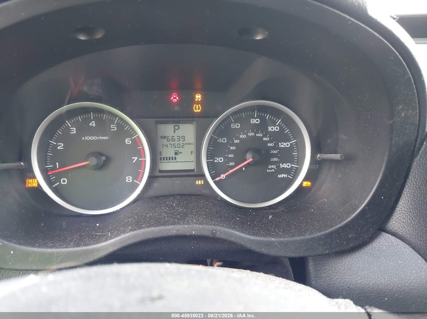 2015 Subaru Forester VIN JF2SJABC4FH456422 IAAI salvage auction — NORMAL WEAR, Clear (Indiana), sold $775 on 2026-08-29 (photo 7)