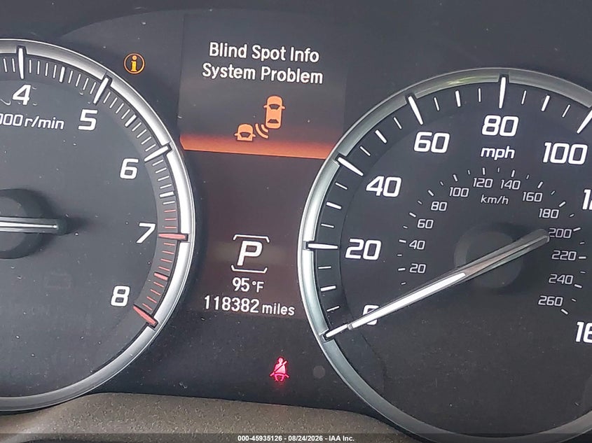 2015 Acura Mdx VIN 5FRYD4H41FB022622 IAAI salvage auction — REAR END, Salvage (Arizona), sold $3,400 on 2026-09-06 (photo 7)