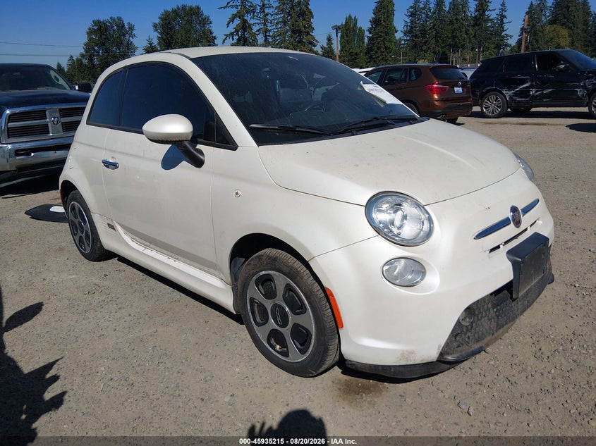 2016 Fiat 500 VIN 3C3CFFGE1GT229286 IAAI salvage auction — NORMAL WEAR, Clear (Washington), sold $375 on 2026-09-14 (photo 1)