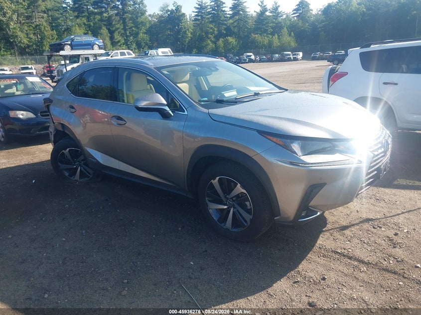 2021 Lexus Nx VIN JTJGJRDZ0M2167541 — IAAI salvage auction photo