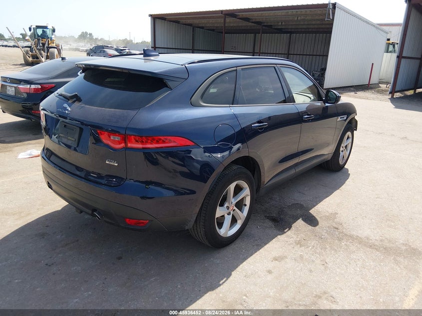 2018 Jaguar F-pace VIN SADCJ2FX2JA295385 IAAI salvage auction — FRONT END, Salvage Title, sold $3,400 on 2026-10-22 (photo 4)