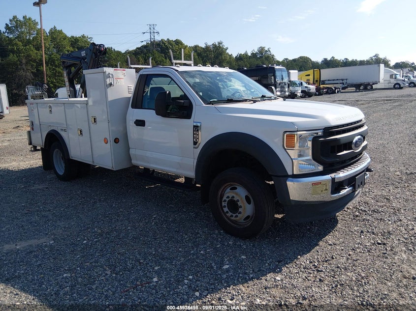 2020 Ford F550 VIN 1FDUF5GN5LEC47645 IAAI salvage auction — NORMAL WEAR, Clear (North Carolina), sold $95,000 on 2026-09-19 (photo 1)