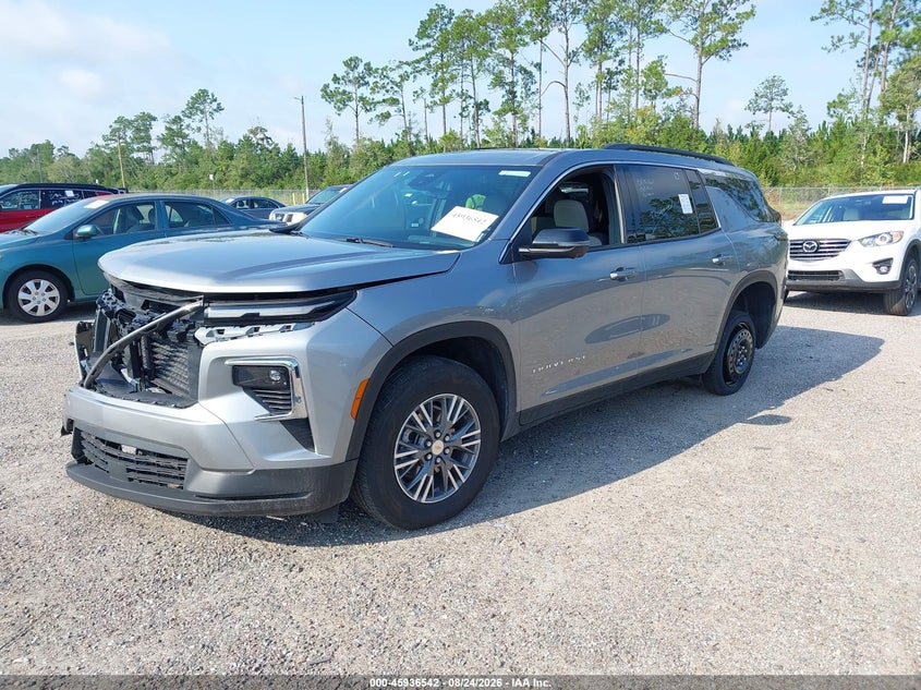 2026 Chevrolet Traverse VIN 1GNERGKS5TJ216466 IAAI salvage auction — RIGHT FRONT, Salvage Title, sold $25,750 on 2026-09-02 (photo 2)