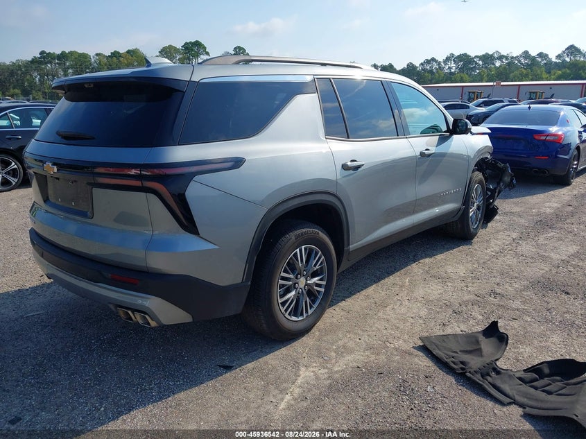 2026 Chevrolet Traverse VIN 1GNERGKS5TJ216466 IAAI salvage auction — RIGHT FRONT, Salvage Title, sold $25,750 on 2026-09-02 (photo 4)