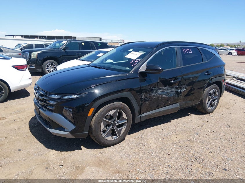 2026 Hyundai Tucson VIN 5NMJB3DE6TH666595 IAAI salvage auction — LEFT SIDE, Enterprise Vehicles Clear Only (Arizona), sold $15,050 on 2026-08-25 (photo 6)