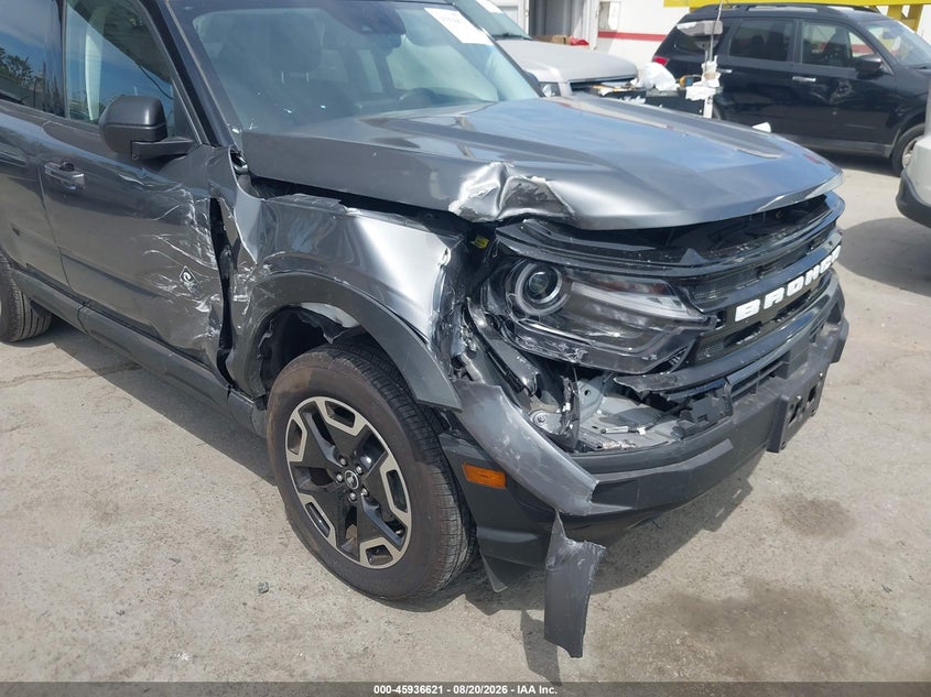 2024 Ford Bronco sport VIN 3FMCR9C63RRF65715 IAAI salvage auction — RIGHT SIDE, Salvage Title, sold $7,800 on 2026-09-21 (photo 6)
