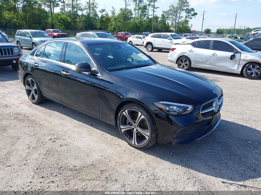 2025 Mercedes-benz C-klasse VIN W1KAF4GB9SR286288 — IAAI salvage auction photo