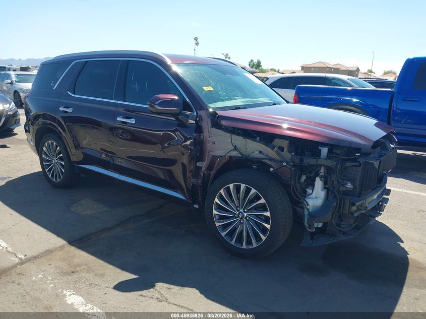 2024 Hyundai Palisade VIN KM8R7DGE1RU781222 — IAAI salvage auction photo
