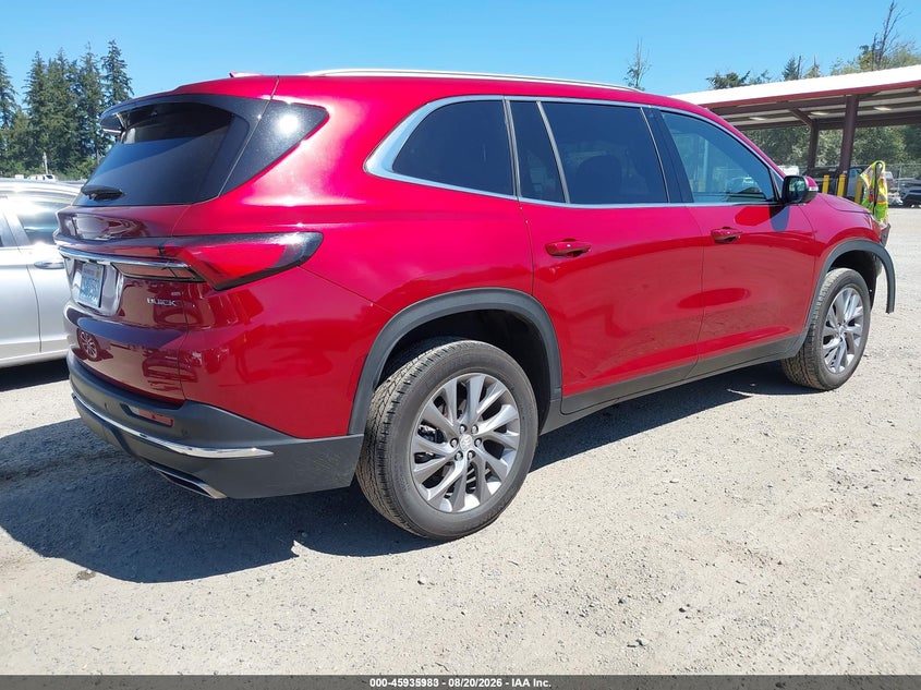 2025 Buick Enclave VIN 5GAEVARS7SJ264624 IAAI salvage auction — FRONT END, Enterprise Vehicles Clear Only (Washington), sold $15,600 on 2026-08-23 (photo 4)