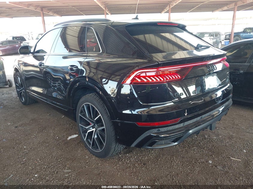 2019 Audi Q8 VIN WA1FVAF13KD023604 IAAI salvage auction — RIGHT FRONT, Salvage (Arizona), sold $16,200 on 2026-09-07 (photo 3)