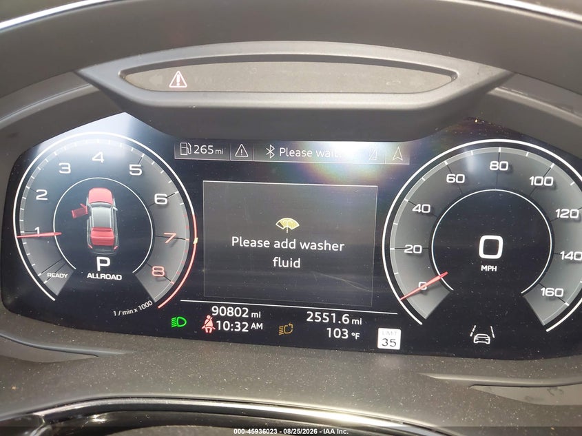 2019 Audi Q8 VIN WA1FVAF13KD023604 IAAI salvage auction — RIGHT FRONT, Salvage (Arizona), sold $16,200 on 2026-09-07 (photo 7)