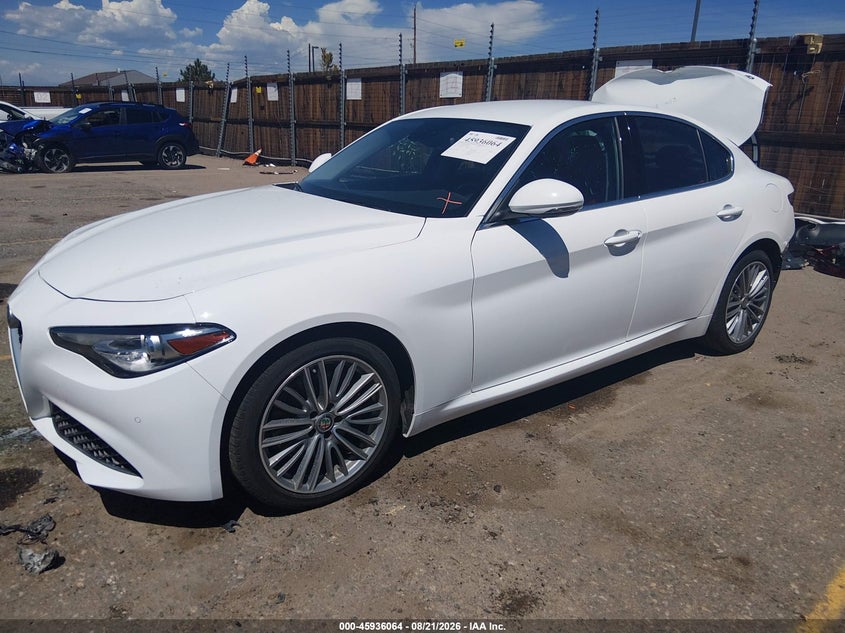 2018 Alfa romeo Giulia VIN ZARFAEEN4J7563432 IAAI salvage auction — REAR END, Salvage (Colorado), sold $4,550 on 2026-10-06 (photo 2)