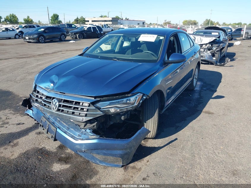 2020 Volkswagen Jetta VIN 3VWCB7BU3LM059557 IAAI salvage auction — FRONT END, Salvage (California), sold $3,100 on 2026-09-23 (photo 2)