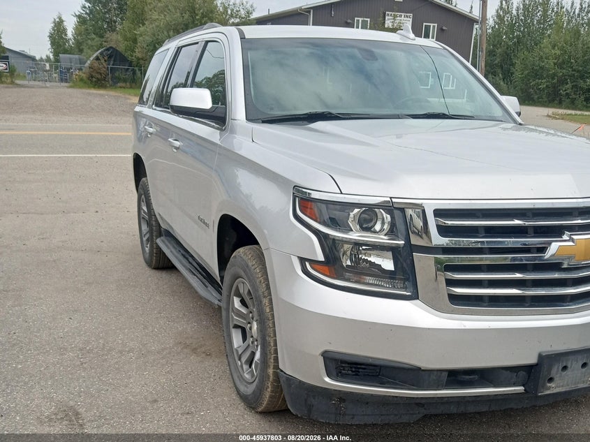 2018 Chevrolet Tahoe VIN 1GNSKAEC7JR296182 — IAAI salvage auction photo