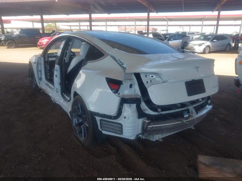 2019 Tesla Model 3 VIN 5YJ3E1EB0KF213601 IAAI salvage auction — NORMAL WEAR, Clear-Dealer Only (Arizona), sold $10,350 on 2026-09-01 (photo 3)