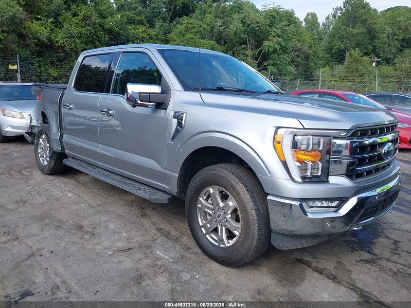 2021 Ford F-150 VIN 1FTFW1E81MKD71952 IAAI salvage auction — REAR END, Wait Title, sold $13,000 on 2026-10-01 (photo 1)