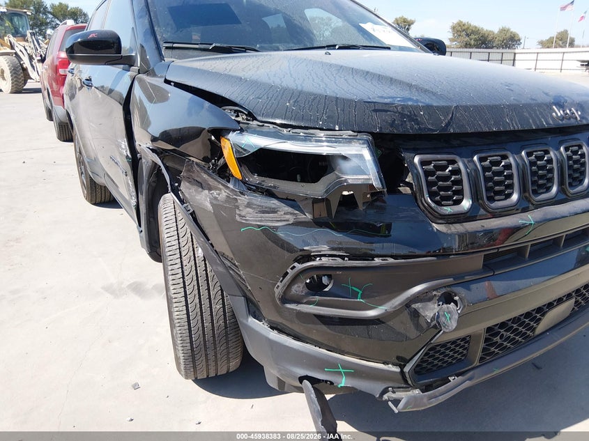 2025 Jeep Compass VIN 3C4NJDBN5ST617662 IAAI salvage auction — RIGHT FRONT, Enterprise Vehicles Clear Only (Tennessee), sold $8,100 on 2026-08-29 (photo 6)