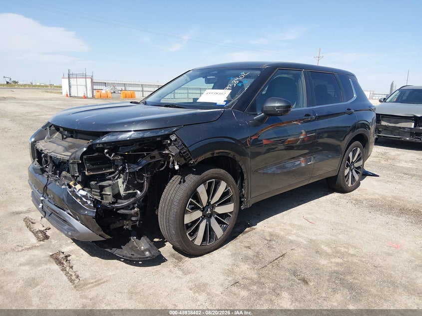 2026 Mitsubishi Outlander VIN JA4J3VAB2TZ044455 IAAI salvage auction — LEFT FRONT, Enterprise Vehicles Clear Only (Texas), sold $8,625 on 2026-09-16 (photo 2)