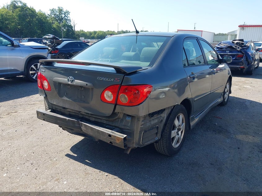 2007 Toyota Corolla VIN 2T1BR32E67C850286 IAAI salvage auction — REAR END, Salvage - Greater Than 75% (Maryland), sold $1,250 on 2026-09-04 (photo 4)