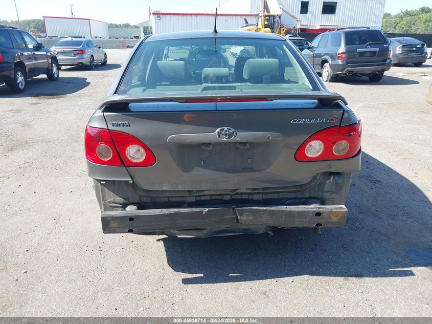 2007 Toyota Corolla VIN 2T1BR32E67C850286 IAAI salvage auction — REAR END, Salvage - Greater Than 75% (Maryland), sold $1,250 on 2026-09-04 (photo 6)