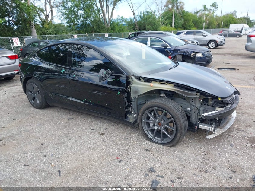 2021 Tesla Model 3 VIN 5YJ3E1EB4MF983190 — IAAI salvage auction photo