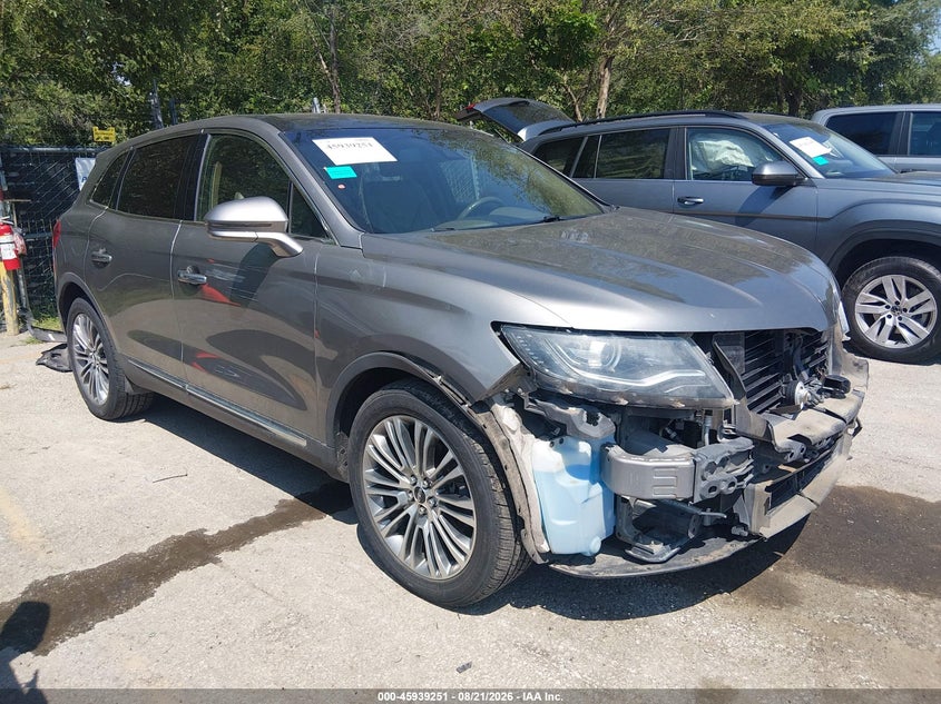 2016 Lincoln Mkx VIN 2LMTJ8LRXGBL42549 IAAI salvage auction — FRONT END, Salvage (Kansas), sold $1,600 on 2026-09-23 (photo 1)