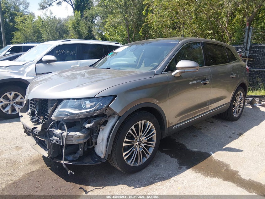 2016 Lincoln Mkx VIN 2LMTJ8LRXGBL42549 IAAI salvage auction — FRONT END, Salvage (Kansas), sold $1,600 on 2026-09-23 (photo 2)