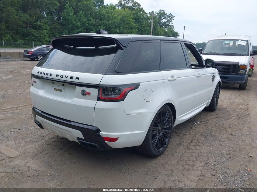 2018 Land rover Range rover sport VIN SALWR2RE4JA809547 IAAI salvage auction — NORMAL WEAR, Clear (Maryland), sold $16,300 on 2026-08-26 (photo 4)
