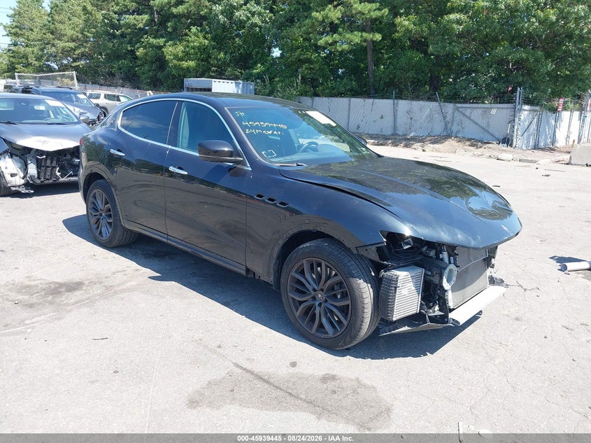 2024 Maserati Levante VIN ZN661XUMXRX449802 IAAI salvage auction — FRONT END, Salvage Title, sold $5,400 on 2026-09-08 (photo 1)